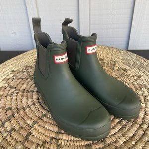 Hunter Women's Original Chelsea Boots Waterproof Rainboot size